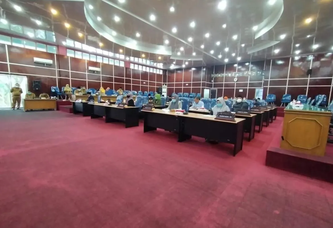DPRD Kota Bengkulu Gelar Rapat Paripurna Intern Agenda Penyampaian Propemperda