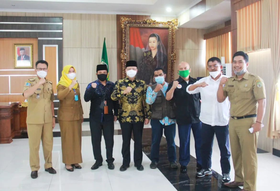 Gubernur bersama Pengda Hapkido
