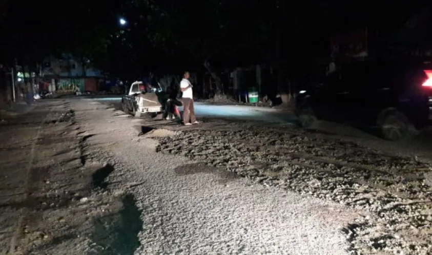 DPUPR Kota Bengkulu Perbaiki jalan lingkungan Pasar Panprama