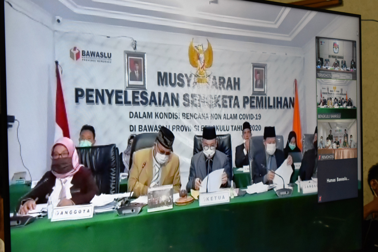 Kesimpulan Kuasa Hukum Termohon KPU Provinsi Bengkulu Atas Gugatan Pemohon Paslon Agusrin-Imron
