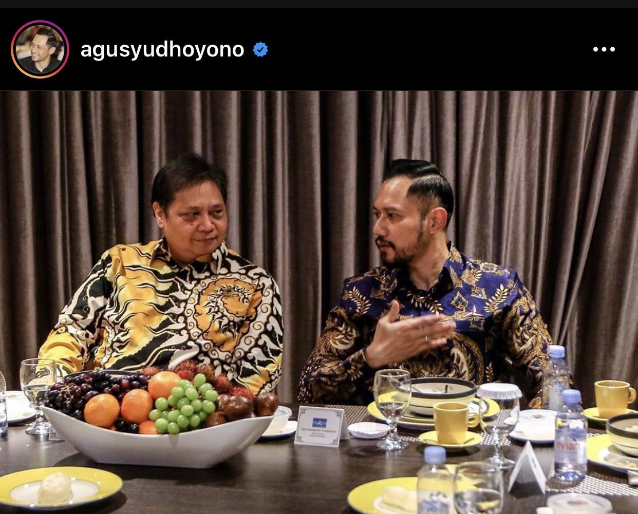 Agus Yudhoyono dan jajaran DPP Partai Demokrat bersilaturahmi politik ke Kantor DPP Partai Golkar