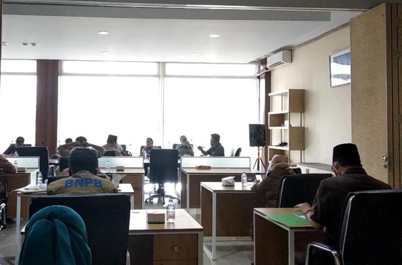 Komisi IV DPRD Provinsi Bengkulu hearing dengan Gugus Tugas Penanganan Covid-19
