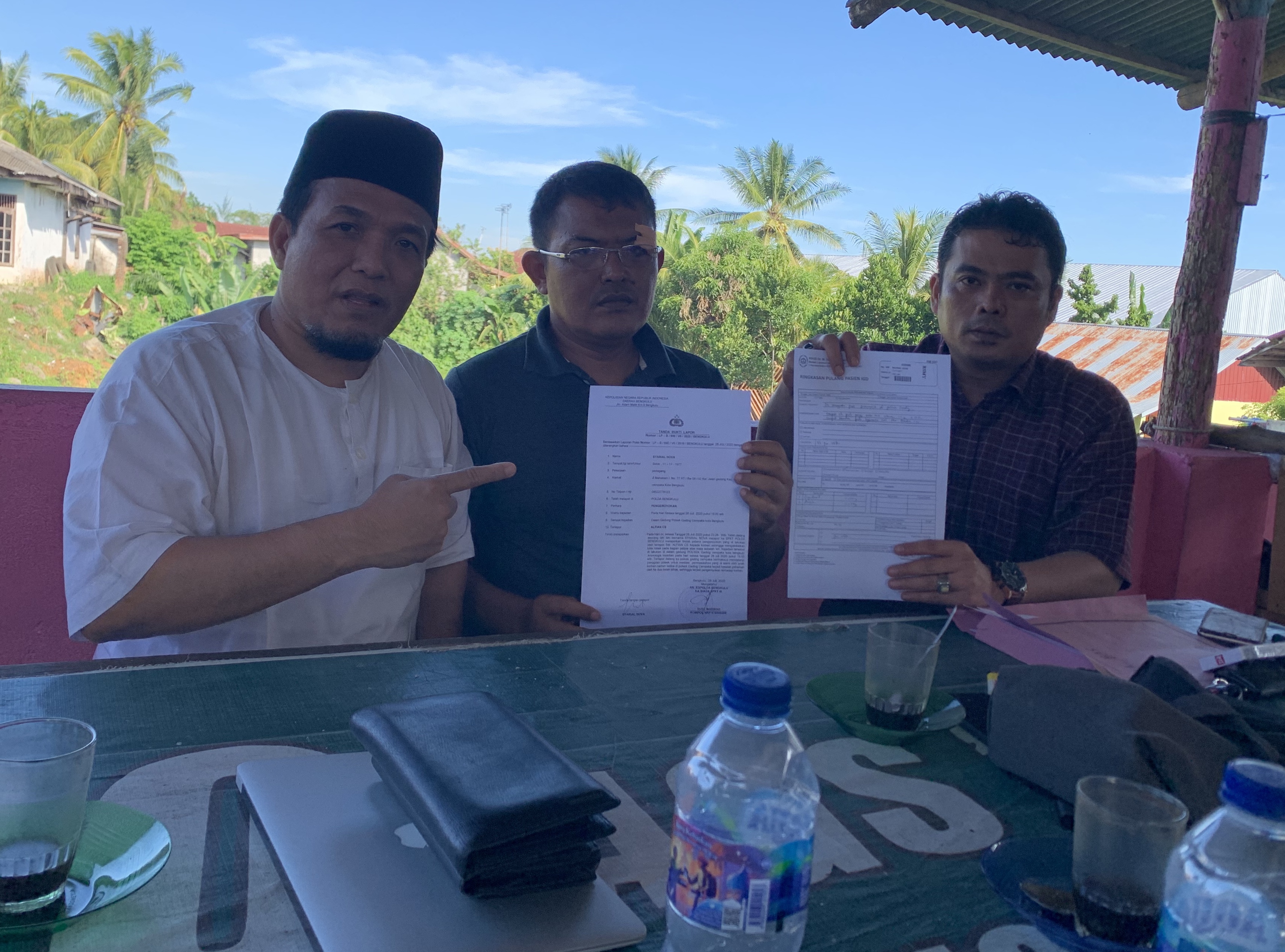 Oknum Perwira Polisi Polda Bengkulu Diduga Keroyok Warga di Polsek Gading Cempaka