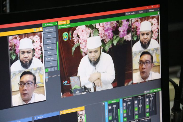 Walikota titip Warga dan Mahasiswa Bengkulu di Jabar kepada pada Gubernur Jabar via Livestreaming