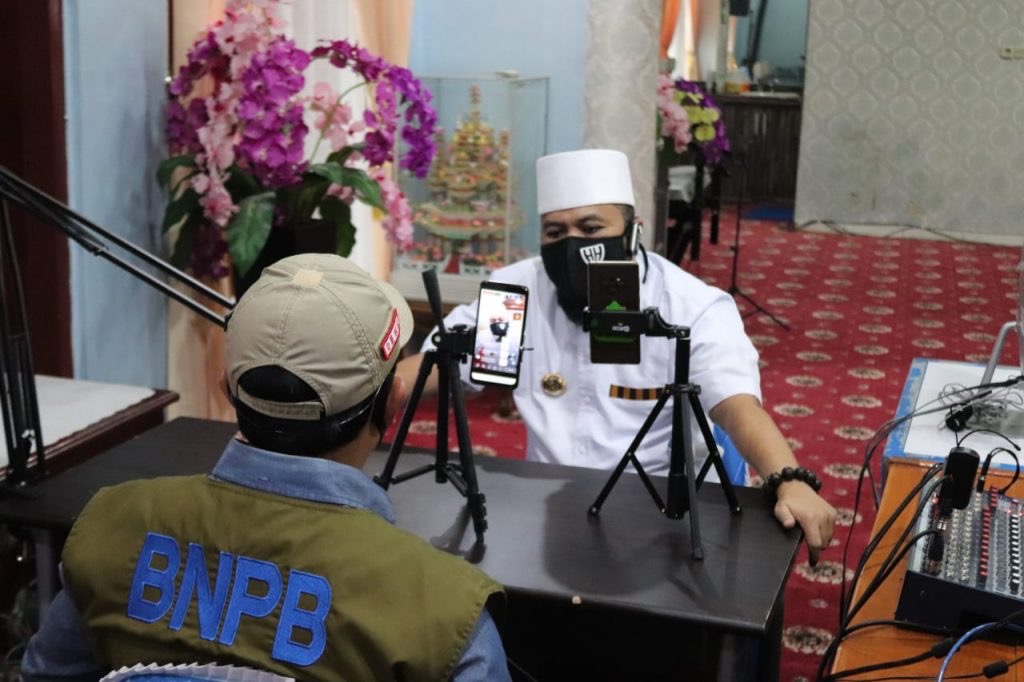 Walikota Bengkulu Helmi Hasan dan Wawali Dedy Wahyudi pantau langsung pembagian rasmi dari Balai Kota