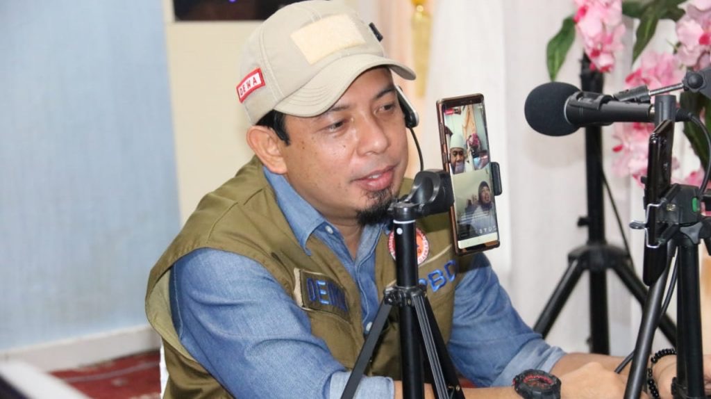 Walikota Bengkulu Helmi Hasan dan Wawali Dedy Wahyudi pantau langsung pembagian rasmi dari Balai Kota