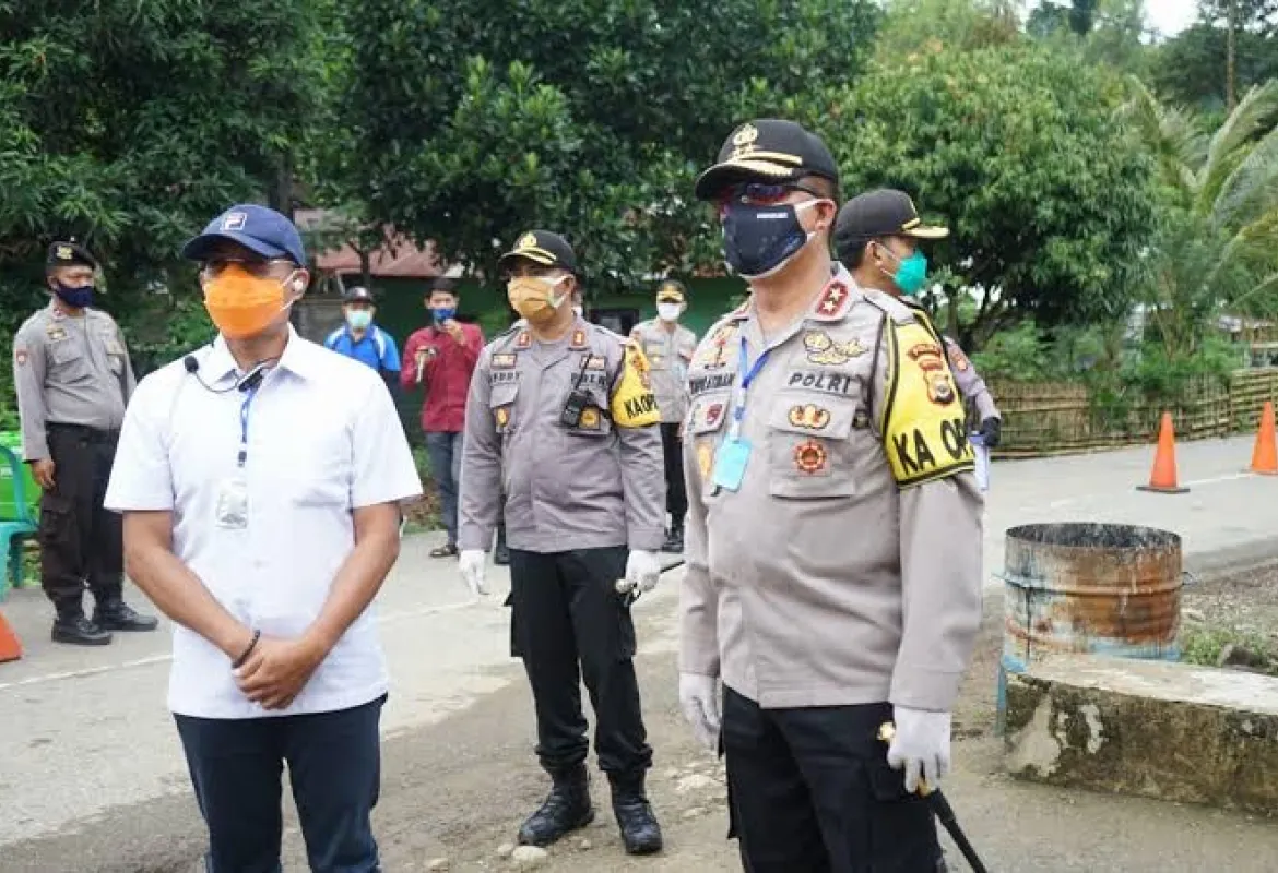 Kapolda Bengkulu Irjen Pol Drs. Supratman kunjungi 3 Perbatasan di Bengkulu Selatan