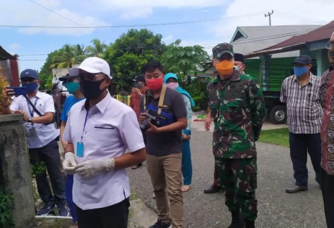 Bupati Kunjungi Pasien ODP Covid-19