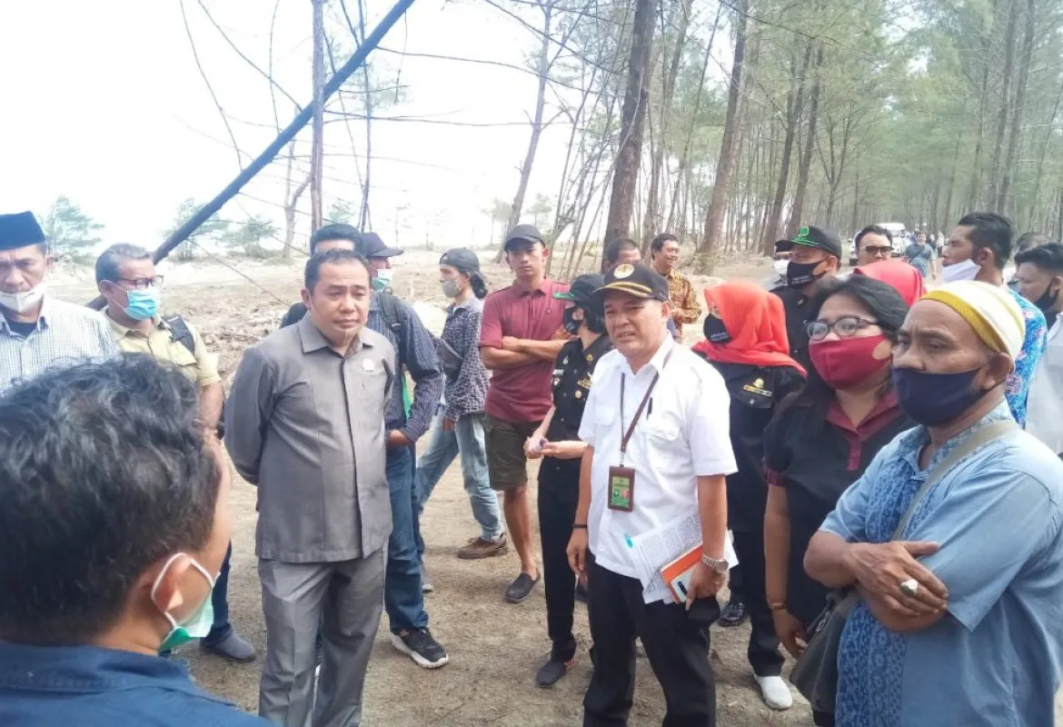DPRD Kota Sidak TWA Pantai Panjang, Menindak Lanjuti Laporan LSM Gemawasbi