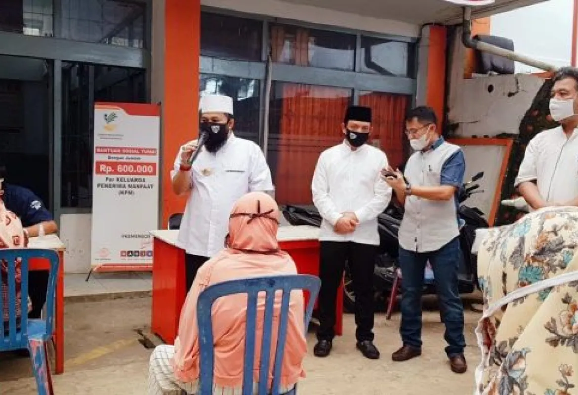 Walikota Pantau Pencairan Bantuan Sosial Tunai