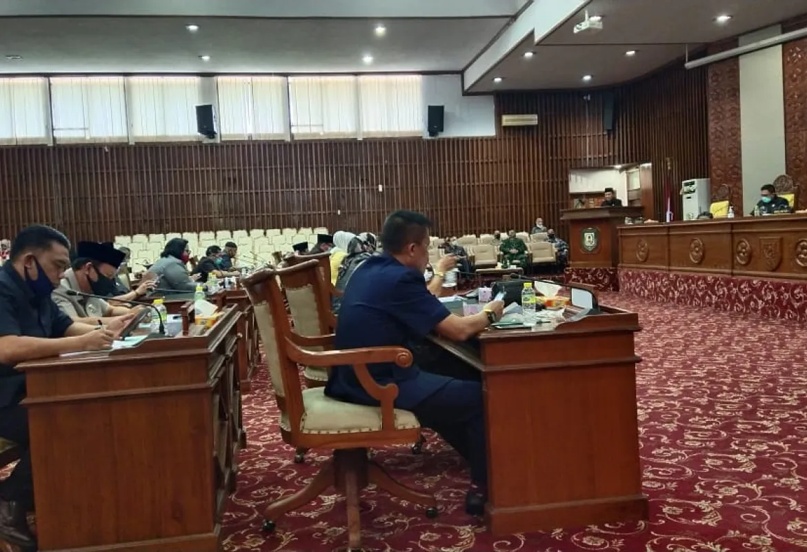 DPRD Provinsi Gelar Rapat Paripurna, Agenda Jawaban Gubernur Bengkulu Terhadap Pandangan Umum Fraski-Fraksi