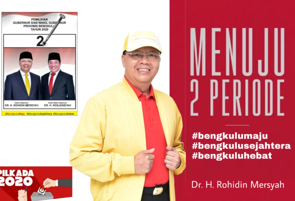 Rohidin-Rosjonsyah Nomor Urut 2 Untuk Menang 2 Periode
