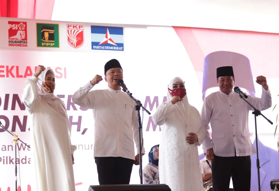 Paslon Rohidin - Rosjonsyah Usung Tagline Bengkulu Maju, Bengkulu Sejahtera dan Bengkulu Hebat.
