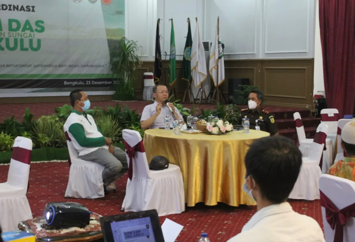 Gubernur Bengkulu : Perlu Komitmen Bersama Mengatasi Permasalah DAS Bengkulu