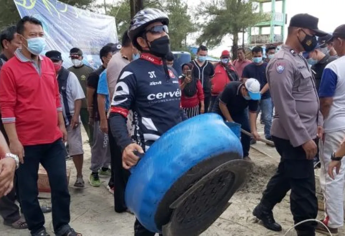 Berkolaborasi Dengan HIPMI Pemkot Akan Perindah Kawasan Pantai Panjang