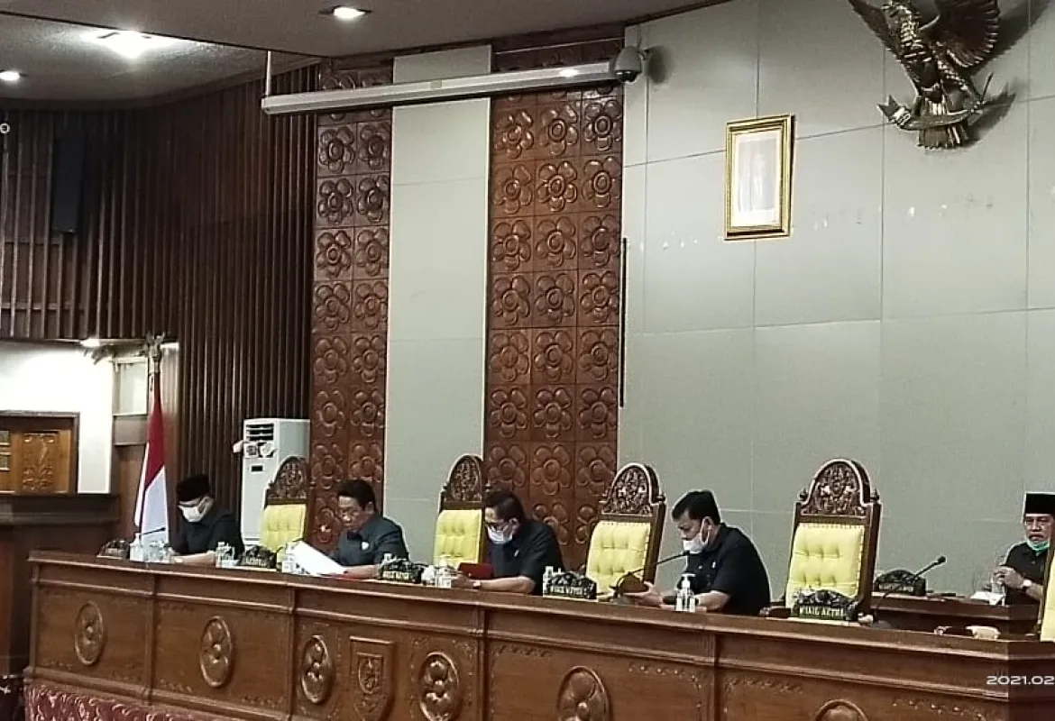 Umumkan Berakhirnya Masa Jabatan Gubernur dan Wagub, DPRD Provinsi Bengkulu Gelar Rapat Paripurna
