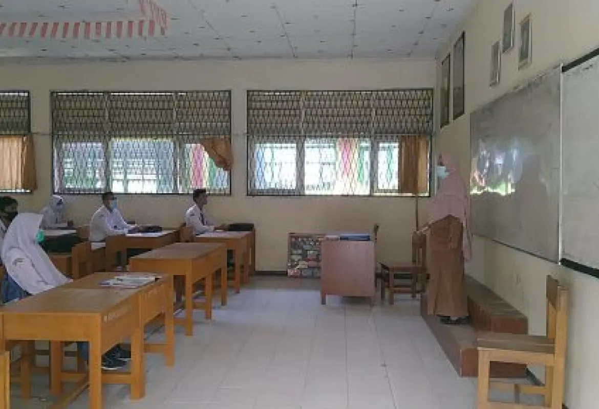 Pembelajaran Tatap Muka SMA/SMK di Bengkulu Berlangsung Lancar
