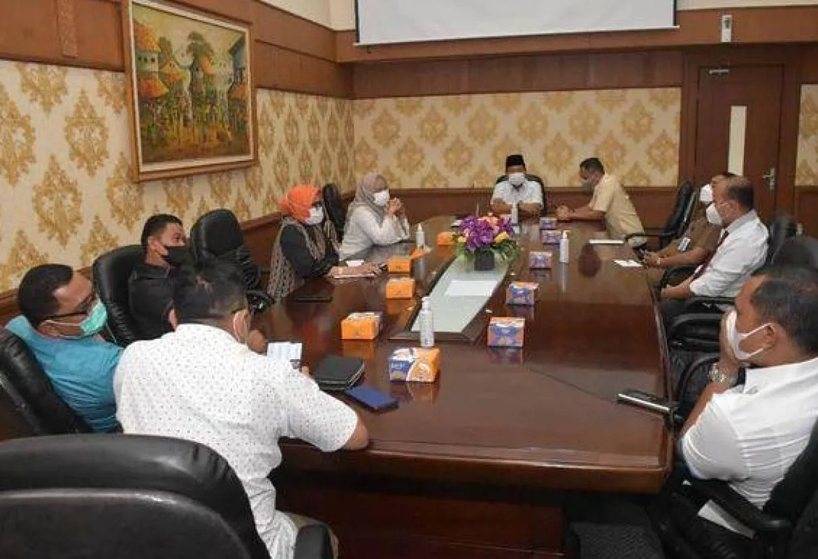 Komisi IV DPRD Provinsi Riau Rapat Kerja Bersama Dinas PUPR-PKPP Bahas Evaluasi Program Kegiatan Tahun 2021