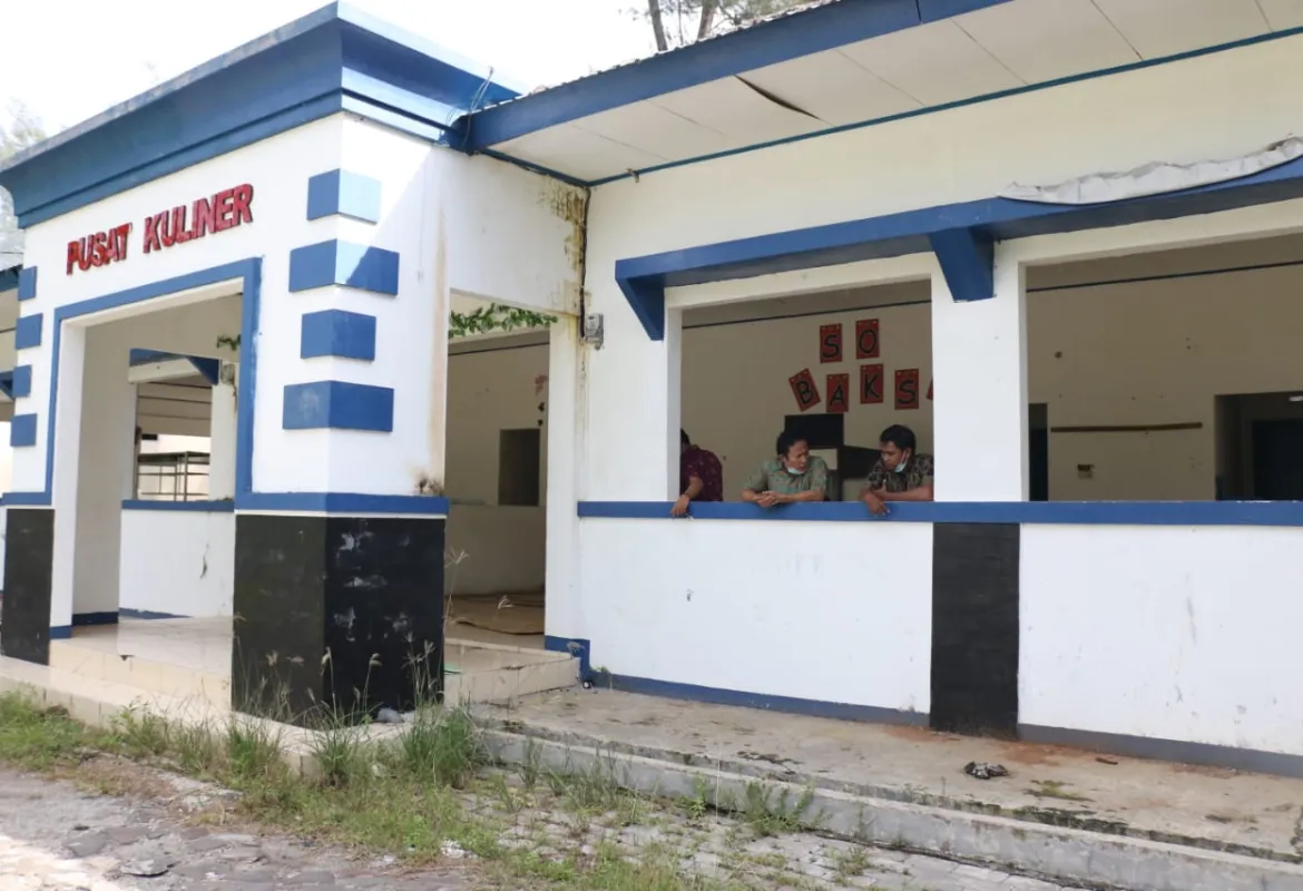 Plt Kadis Pariwisata Bantah Bangunan Sentra Kuliner Terbengkalai