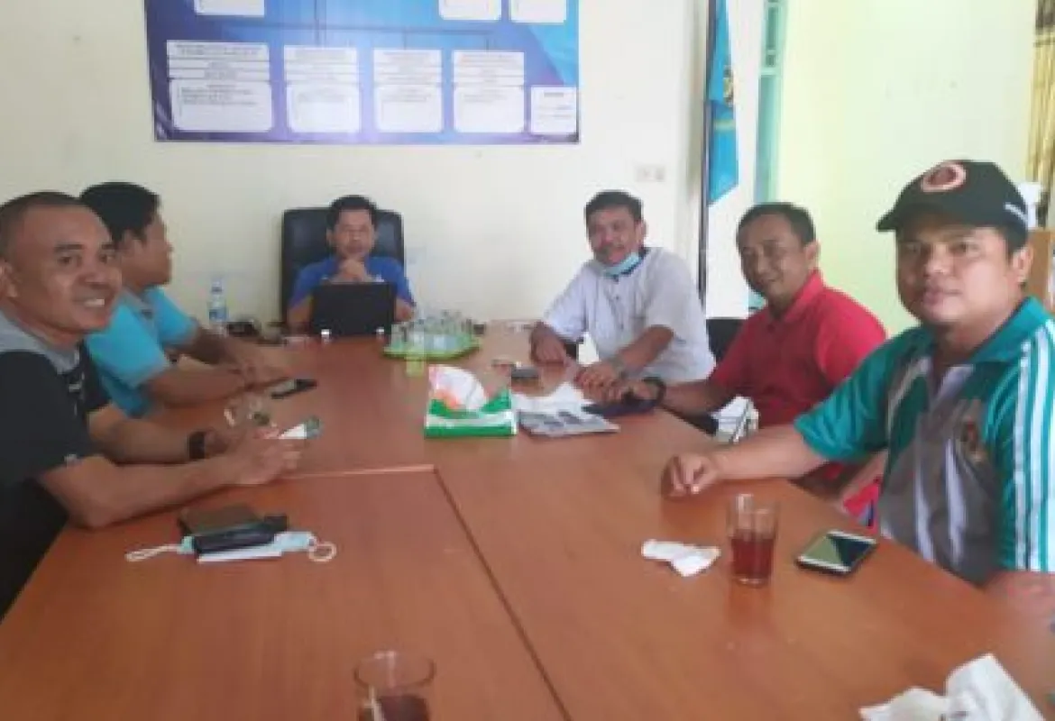 Silaturahmi ke PWI, Wabup Haidir Ajak Majukan Mukomuko