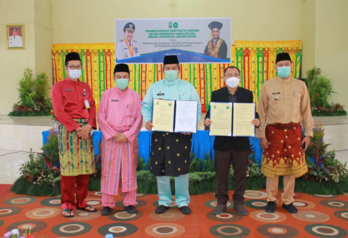 Pemkab Siak Jalin Kerjasama dengan Unilak Guna Meningkatkan SDM Daerah