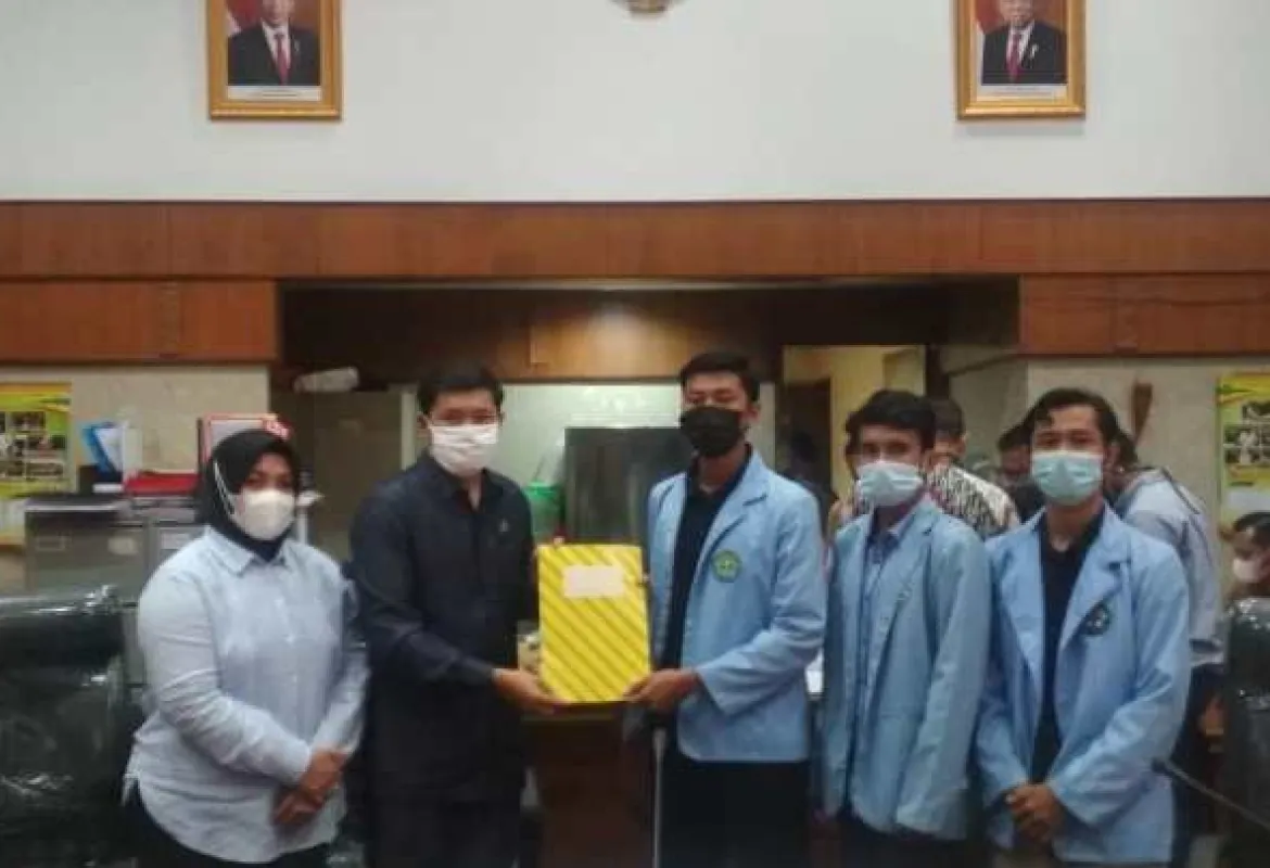 Nyatakan Sikap Tolak Impor Beras, BEM UNRI Datangi DPRD Provinsi Riau