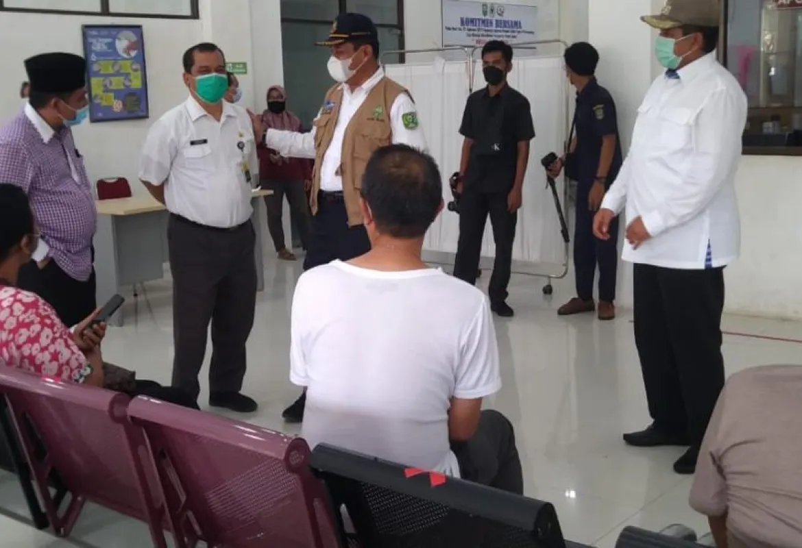 Pemerintah Kabupaten Siak Targetkan 75.000 Masyarakat Tualang di Vaksin Sinovac