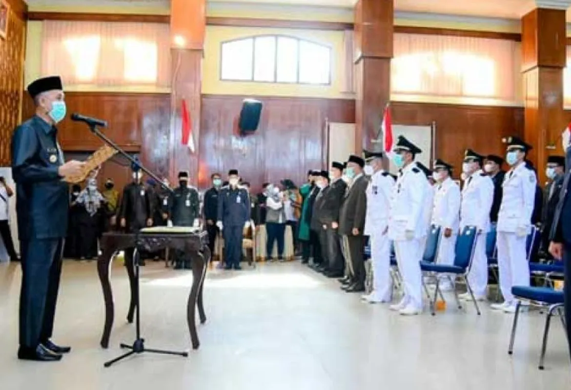 Pemerintah Kota Dumai Lantik Pejabat Pimpinan Tinggi Pratama, Administrator dan Pengawas