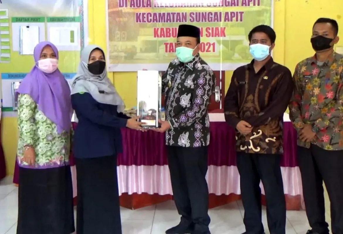 Wakil Bupati Siak Terima Tim Penilai Assesment Lapangan BBGRM Tingkat Provinsi Riau Tahun 2021
