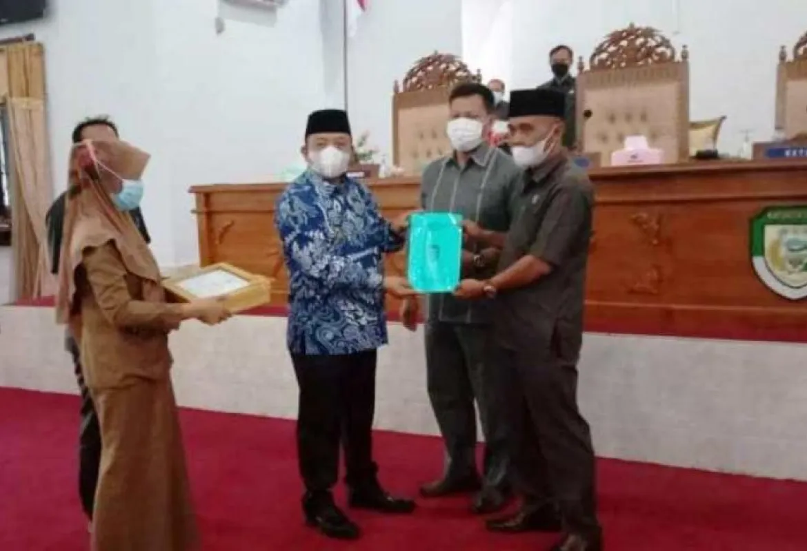 DPRD Seluma Gelar Paripurna Pengantar Nota Penjelasan Bupati TA 2020