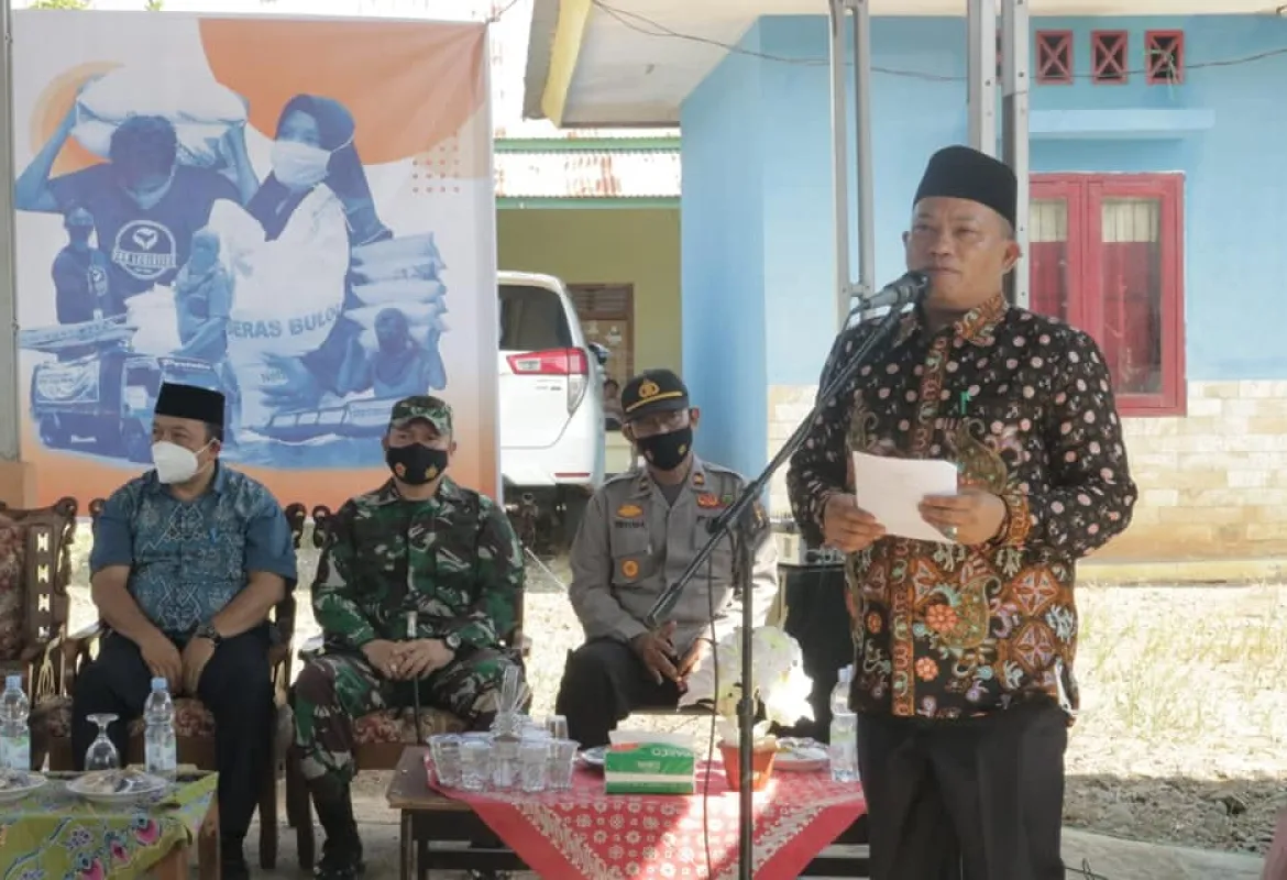 Bupati Launching Penyaluran BB PPKM di Kabupaten Seluma Tahun 2021