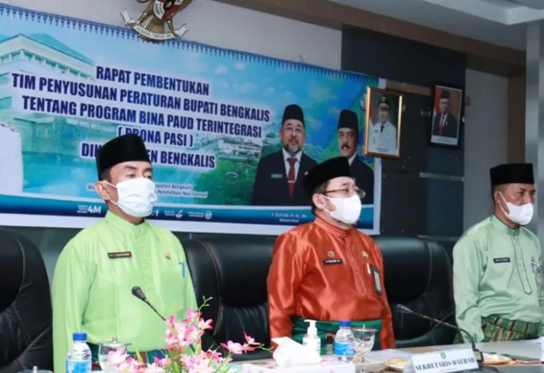 Sub Gugus Tugas Bengkalis Bentuk Tim Penyusunan Perbub Tentang Program Bina PAUD Terintegrasi (PRONA PASI)