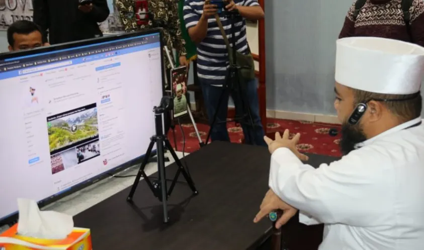 Walikota titip Warga dan Mahasiswa Bengkulu di Jabar kepada pada Gubernur Jabar via Livestreaming