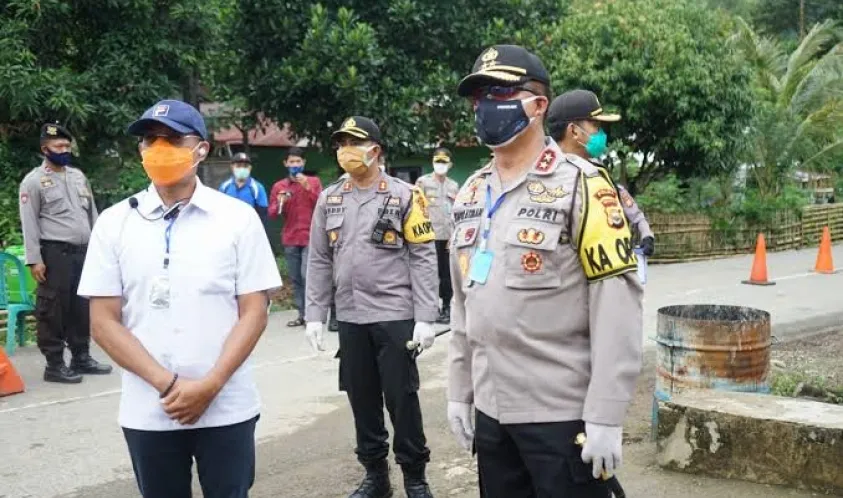 Kapolda Bengkulu Irjen Pol Drs. Supratman kunjungi 3 Perbatasan di Bengkulu Selatan