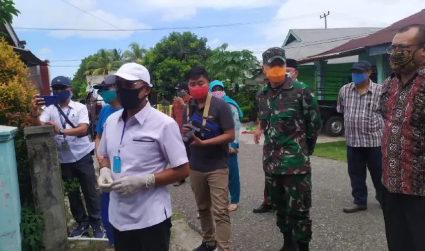 Bupati Kunjungi Pasien ODP Covid-19