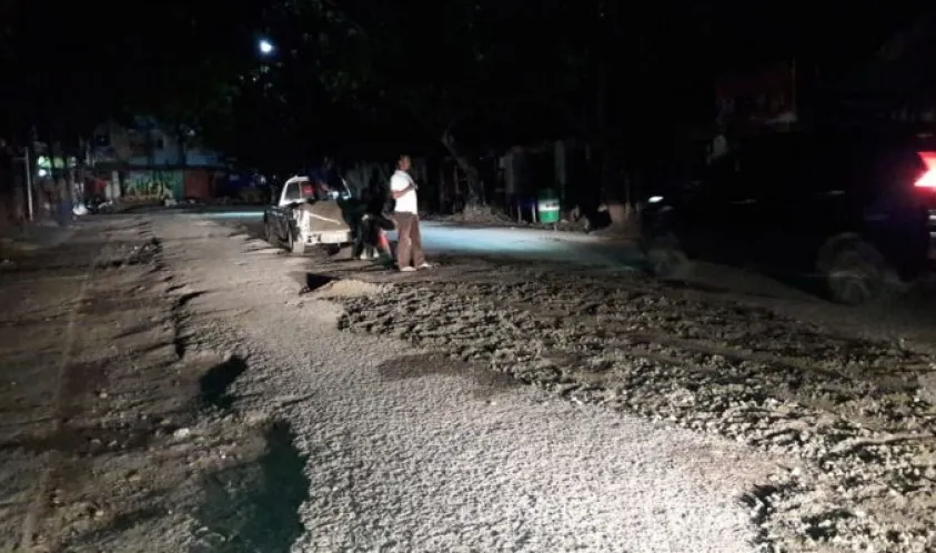 DPUPR Kota Bengkulu Perbaiki jalan lingkungan Pasar Panprama