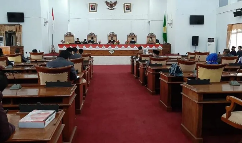 Rapat Paripurna DPRD Seluma Penutupan Masa Sidang ke II Tahun 2019-2020