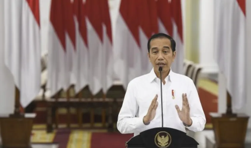 Presiden Joko Widodo Bubarkan Gugus Tugas Percepatan Penanganan Covid-19