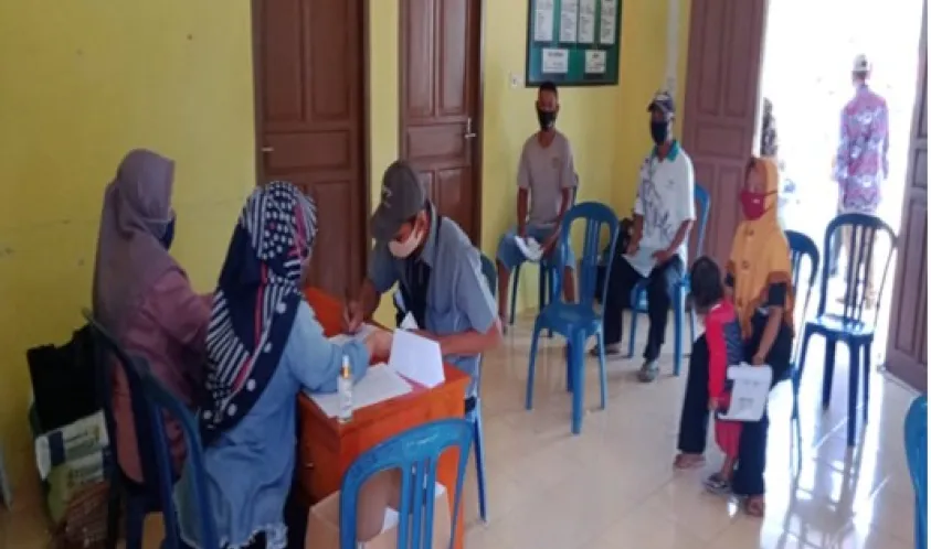 Ini Yang Dikatakan Ketua Tim Pansus Covid-19 DPRD Seluma Saat Pantau Penyaluran BST Pemda