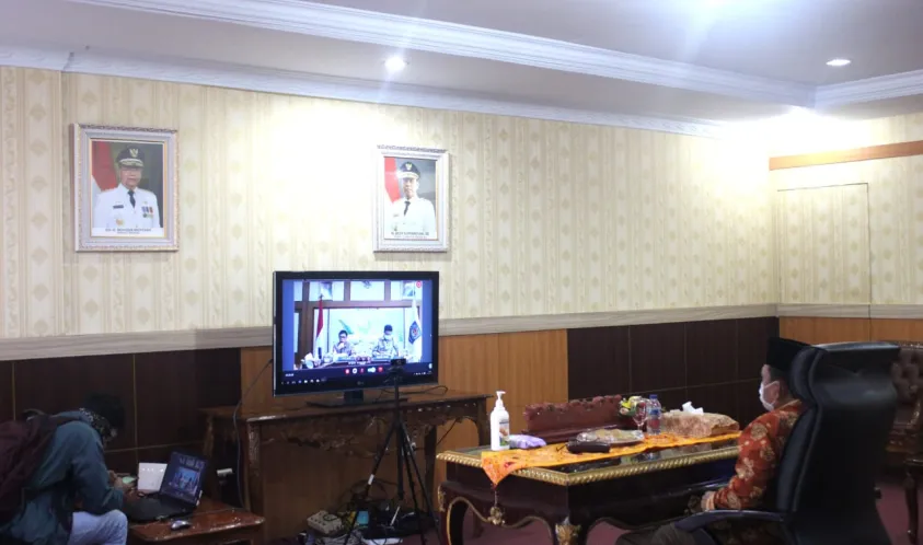 Pemprov Bengkulu Sepakati Kebijakan Pemerintah Pusat Untuk Ikuti Rakor Kebijakan Penyusunan APBD 2021