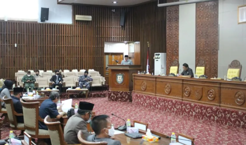 DPRD Provinsi Bengkulu Gelar Rapat Paripurna, Agenda Nota Penjelasan Gubernur Atas Raperda Pertangungjawaban Pelaksanaan APBD 2019