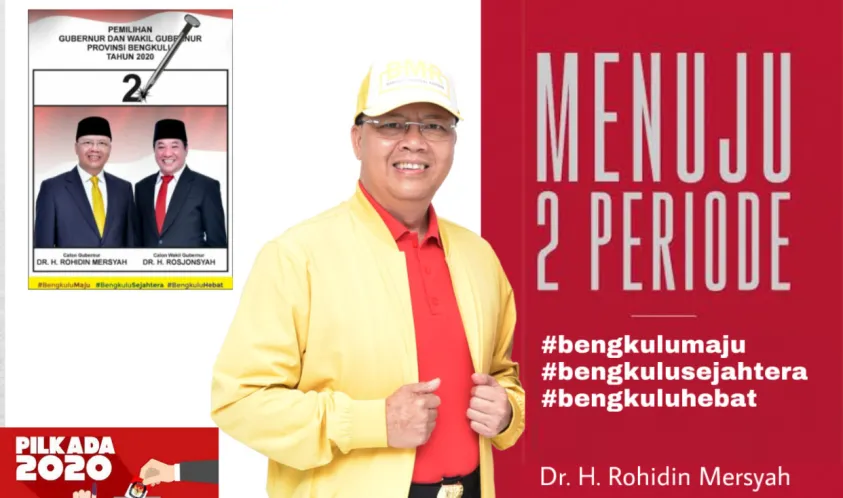 Rohidin-Rosjonsyah Nomor Urut 2 Untuk Menang 2 Periode