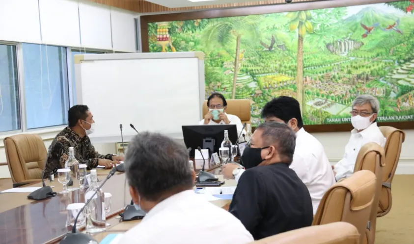 Menteri ATR/BPN RI Setujui Lahan Eks HGU PT. BRI Dibangun Stadion Bertaraf Nasional