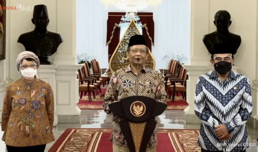 Keterangan Pers Menkopolhukam Berkaitan Dengan Pidato Presiden Mengecam Presiden Perancis Emmanuel Macron