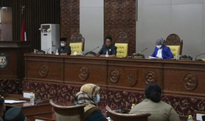 Rapat Paripurna DPRD Provinsi Bengkulu Pembukaan Masa Persidangan ke – I Tahun 2021