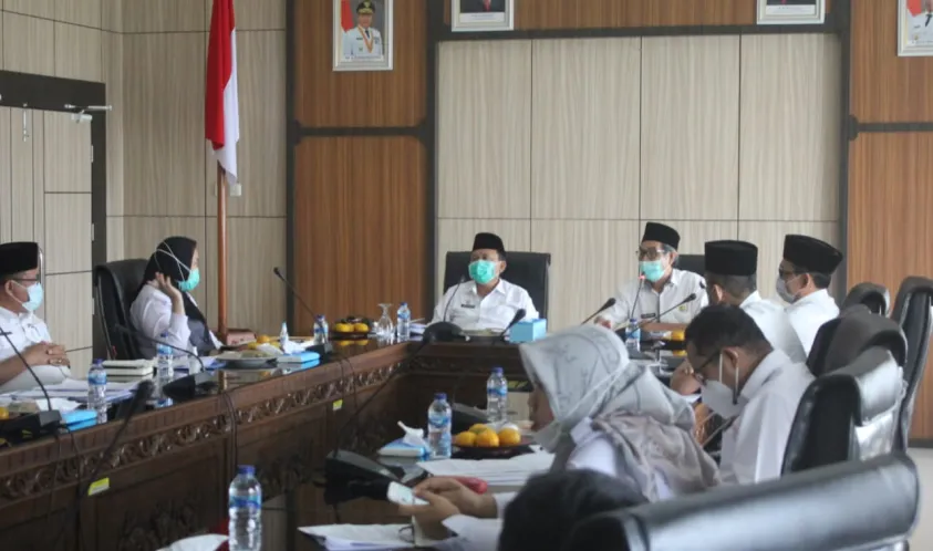 Pemprov Bengkulu Bahas Pergeseran APBD untuk Penanganan Covid -19
