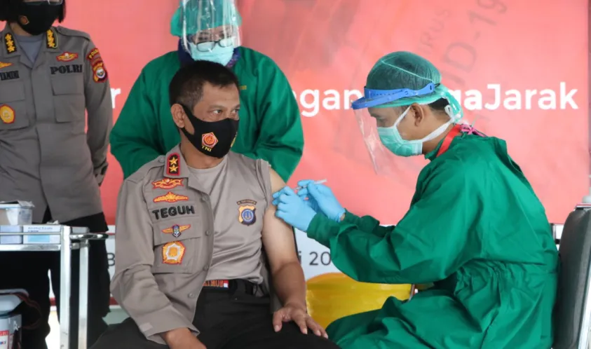 Kapolda Bengkulu, Irjen Pol. Drs Teguh Sarwono, M.Si