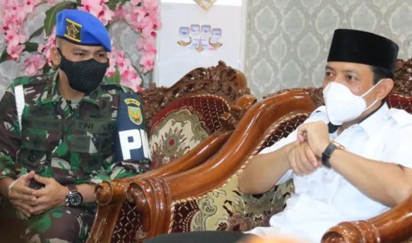 Wawali Dedy Terima Kunjungan Dandenpom II/I Bengkulu Guna Perkuat Sinergitas dan Silaturahmi