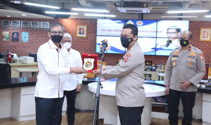 Buka Pelatihan Publik Speaking, Kadiv Humas: Sebagai Tindak Lanjut Pemantapan Komunikasi 