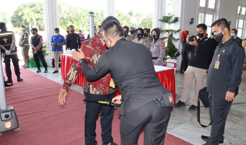 Polda Bengkulu Kerahkan Ratusan Personil Amankan Pelantikan Bupati Terpilih